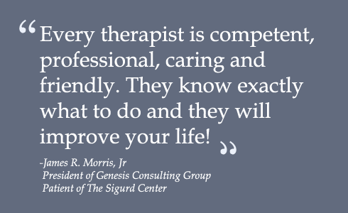 Every Therapist at the Sigurd Center is Competent