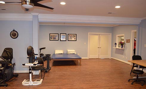 interior of a physical therapy center columbia sc
